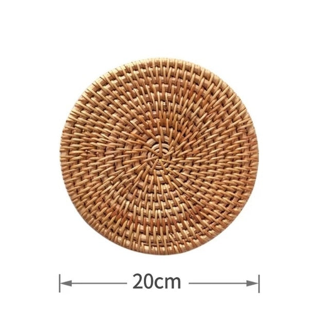 Natural Rattan Placemats