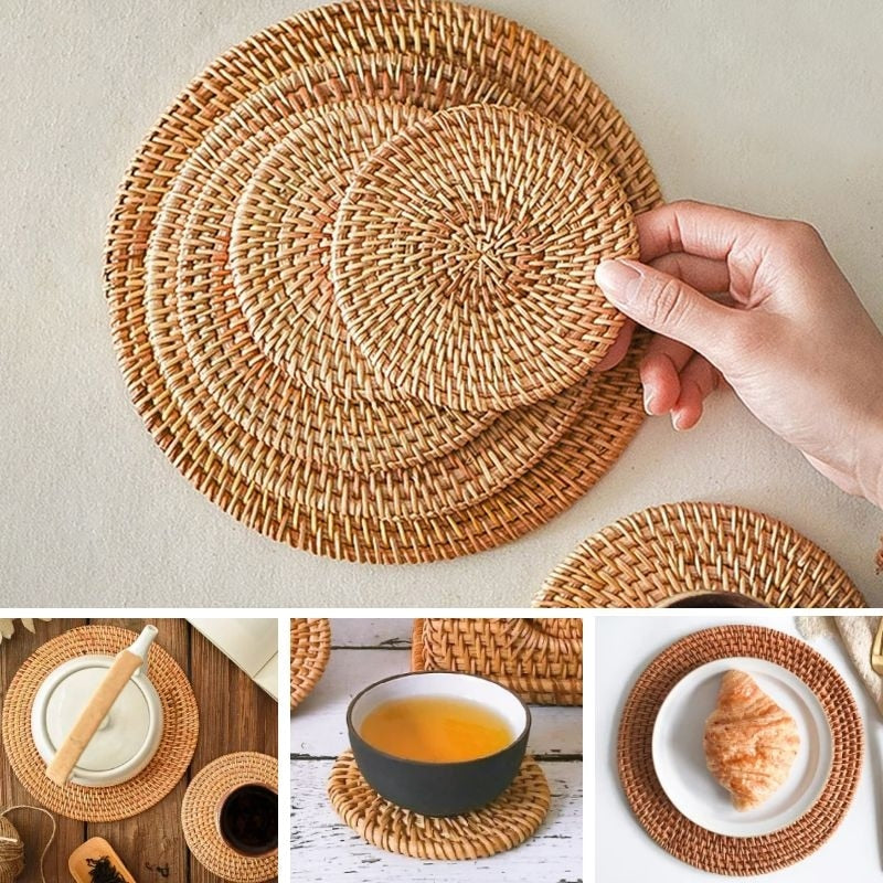 Natural Rattan Placemats