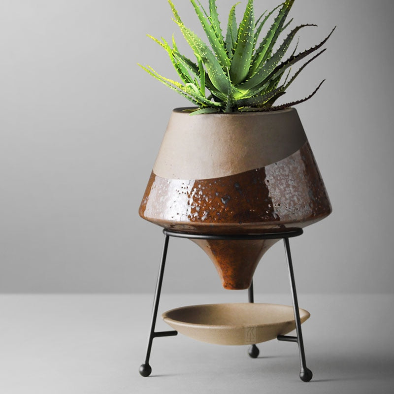 Minimalist Ceramic Plant Pot