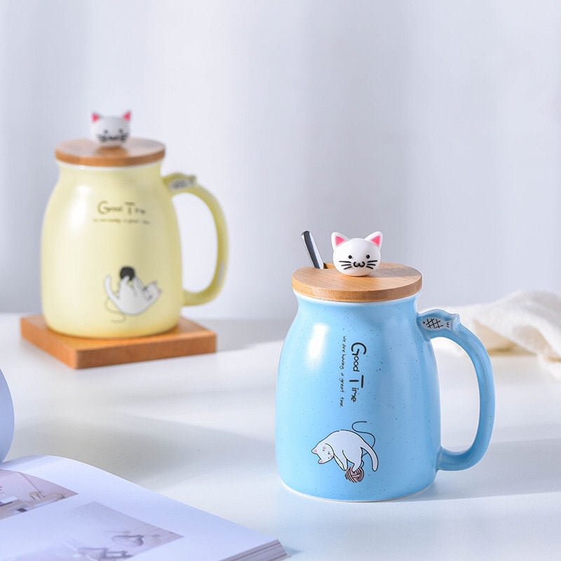 Purrfect Ceramic Drinkware