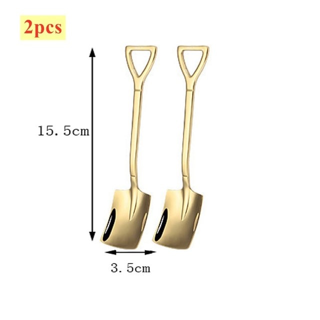 Steel Shovel Spoons Set