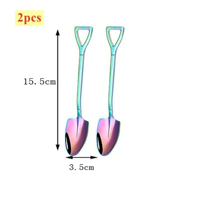 Steel Shovel Spoons Set