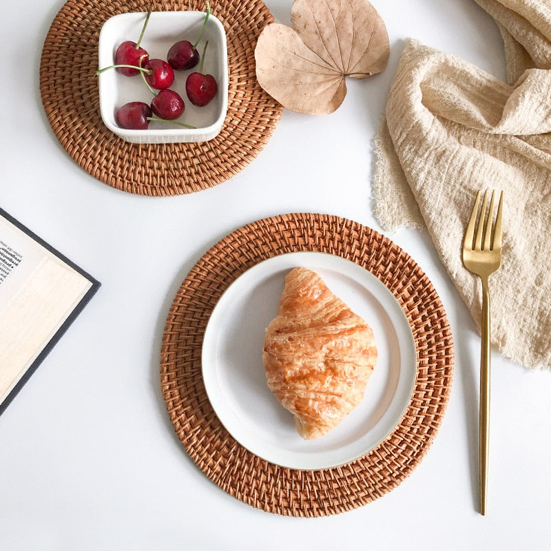 Natural Rattan Placemats