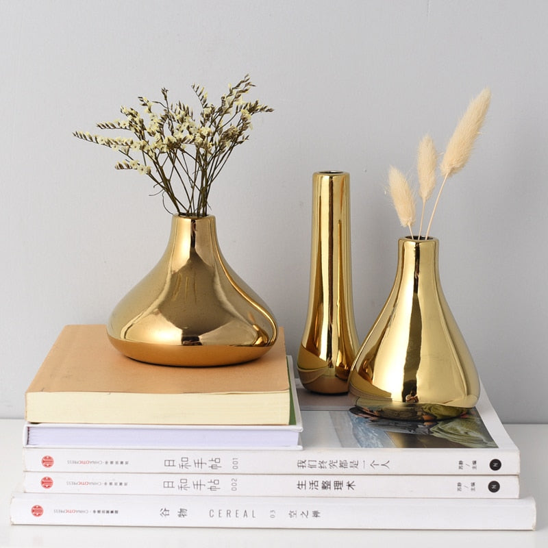 Luxury Gold Vase