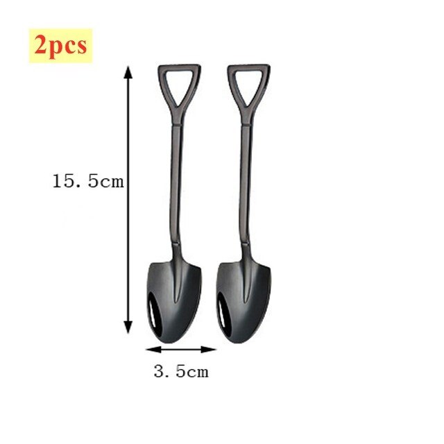 Steel Shovel Spoons Set