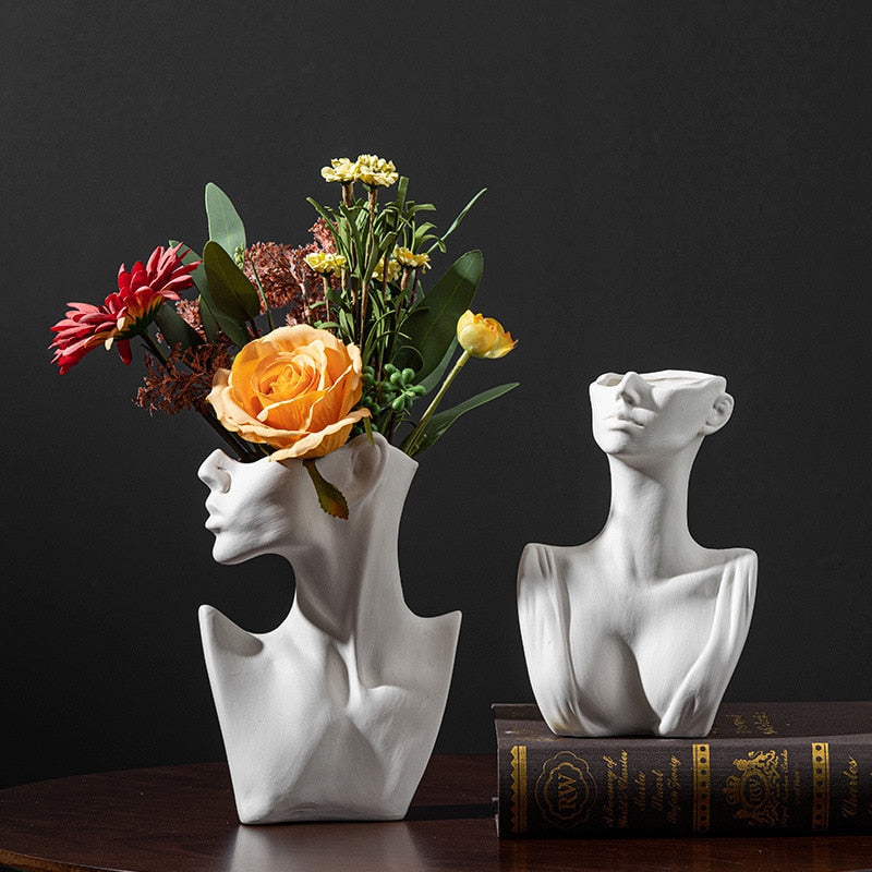 Artistic Sculptural Ceramic Vase