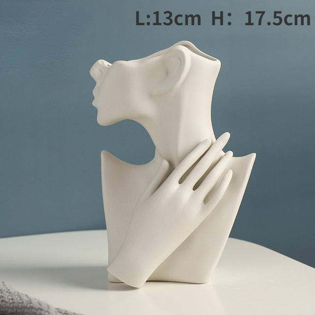 Artistic Sculptural Ceramic Vase