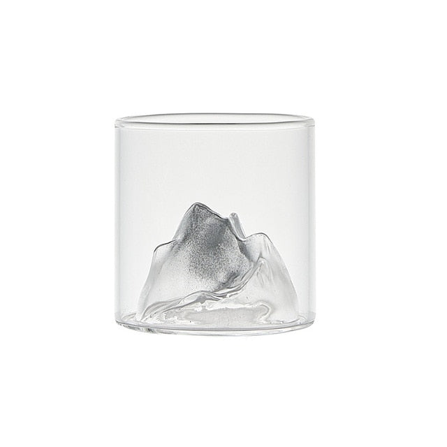 Unique Glacier Mountain Glassware