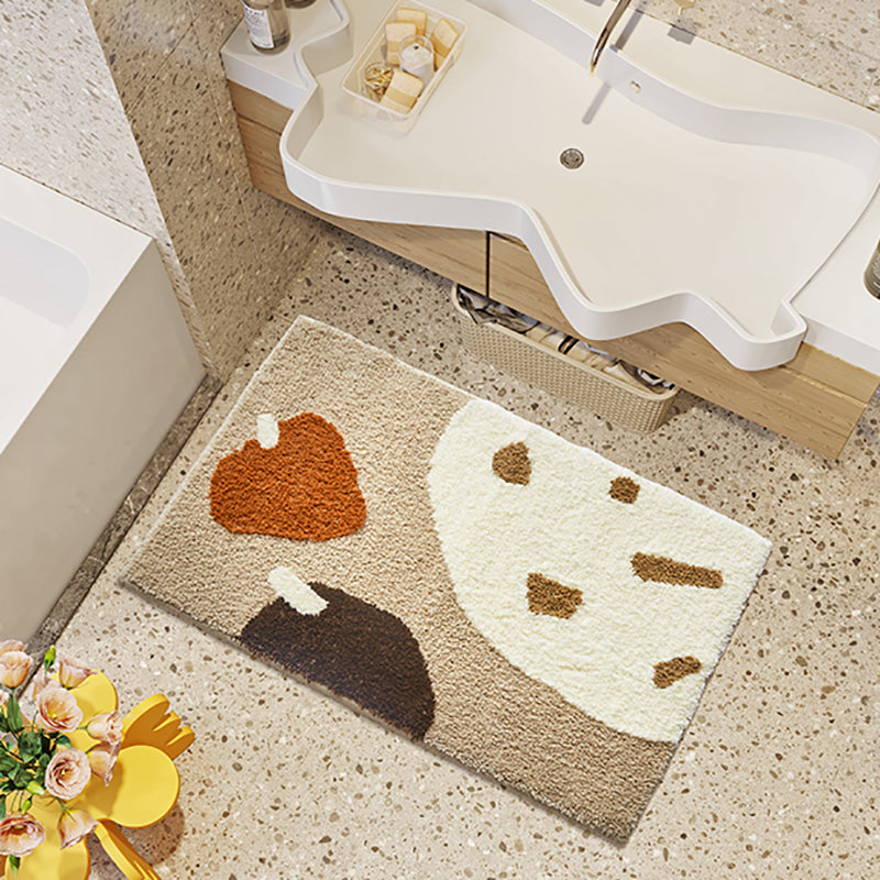 Plush Bathroom Mat