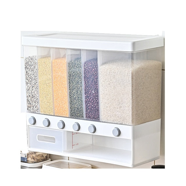 Organized Grain Dispenser