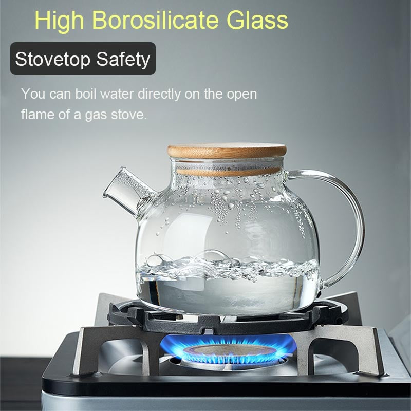 Classy Glass Tea Set