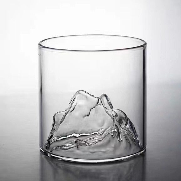 Unique Glacier Mountain Glassware