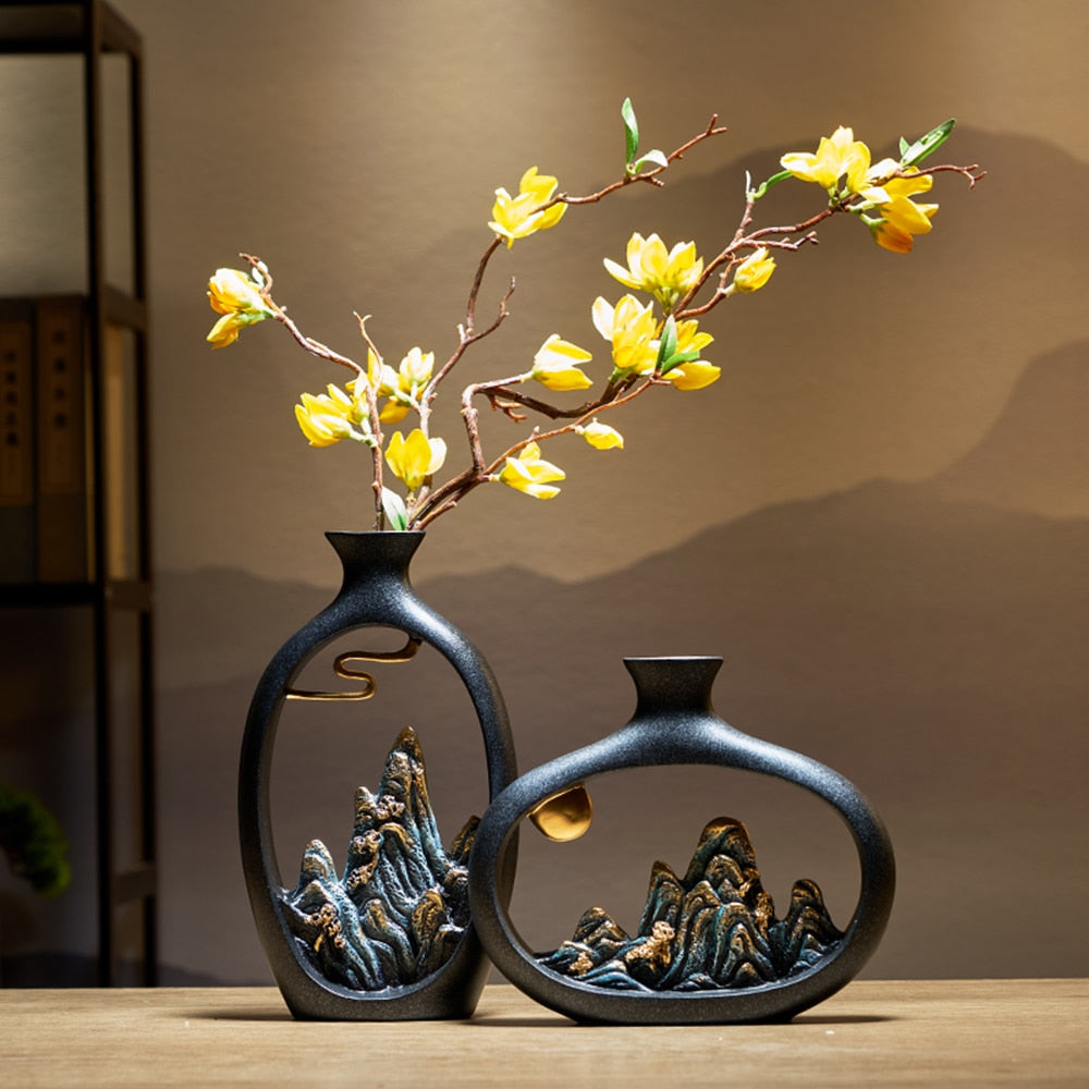 Artistic Prosperity Oriental Vase