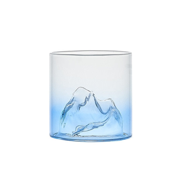 Unique Glacier Mountain Glassware