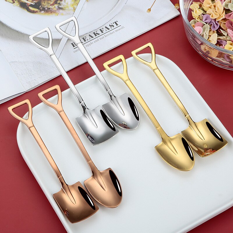 Steel Shovel Spoons Set