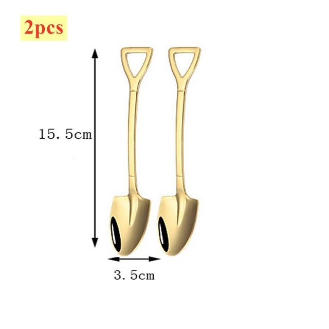 Steel Shovel Spoons Set