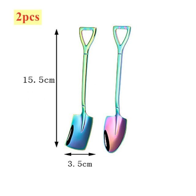 Steel Shovel Spoons Set