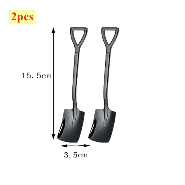 Steel Shovel Spoons Set