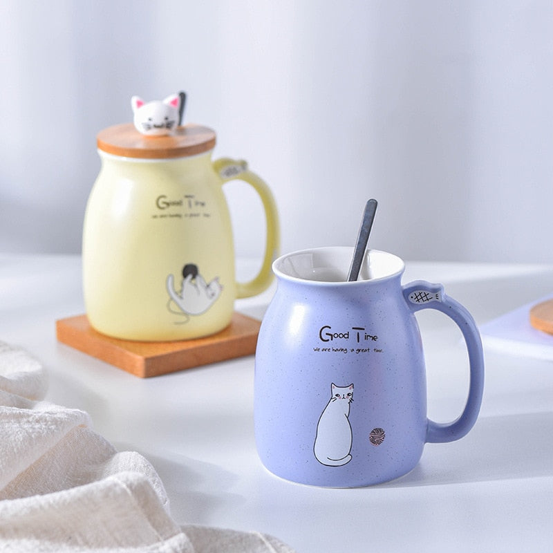 Purrfect Ceramic Drinkware