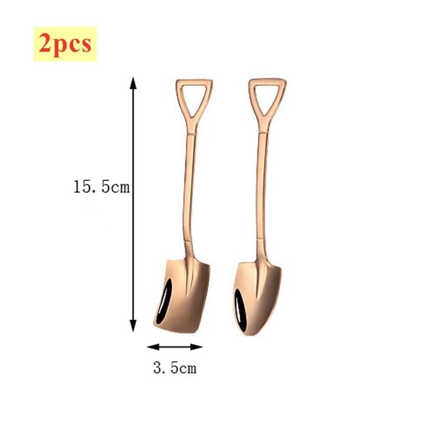 Steel Shovel Spoons Set