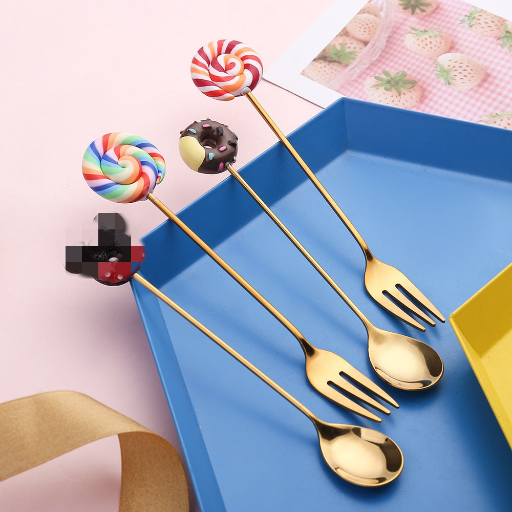 Cute And Colourful Cutlery