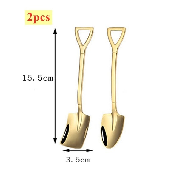 Steel Shovel Spoons Set