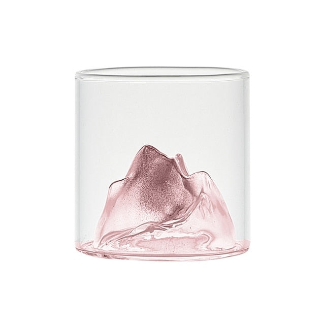 Unique Glacier Mountain Glassware