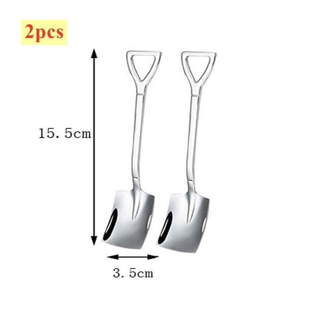 Steel Shovel Spoons Set