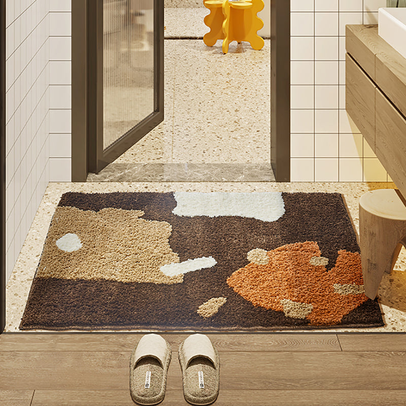 Plush Bathroom Mat