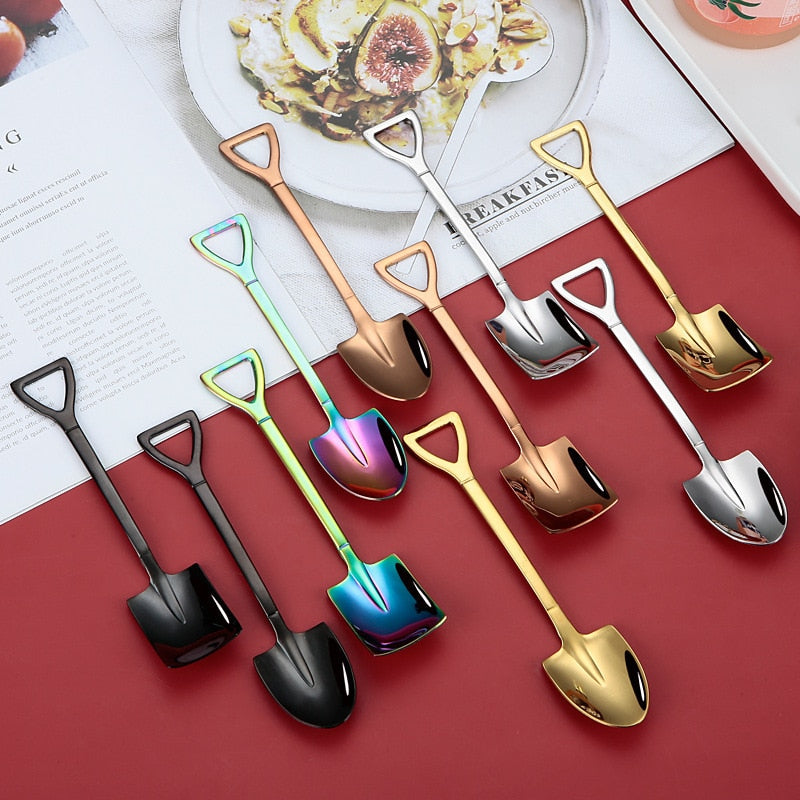 Steel Shovel Spoons Set