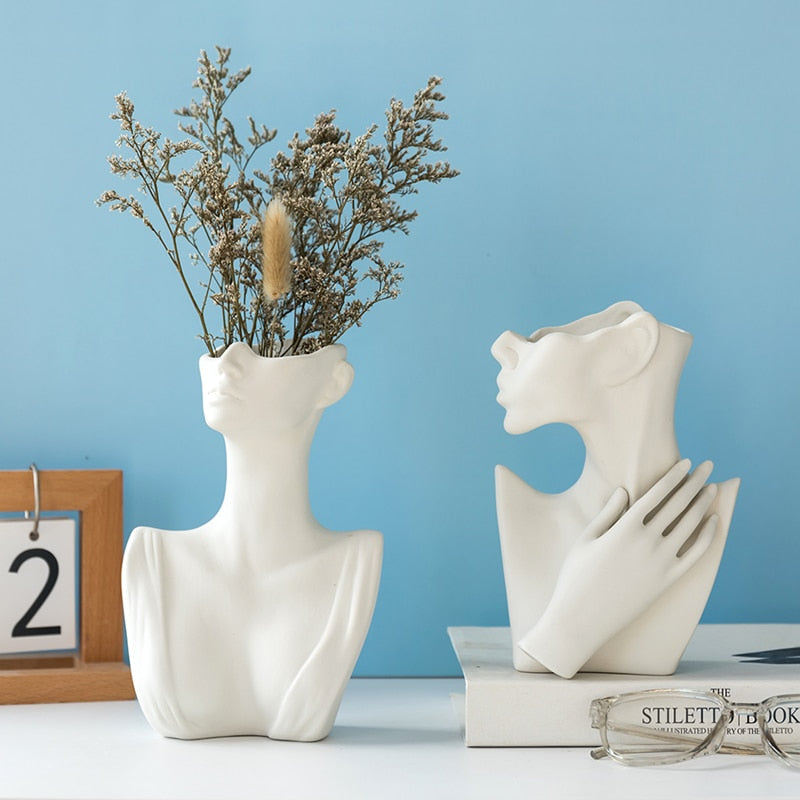 Artistic Sculptural Ceramic Vase