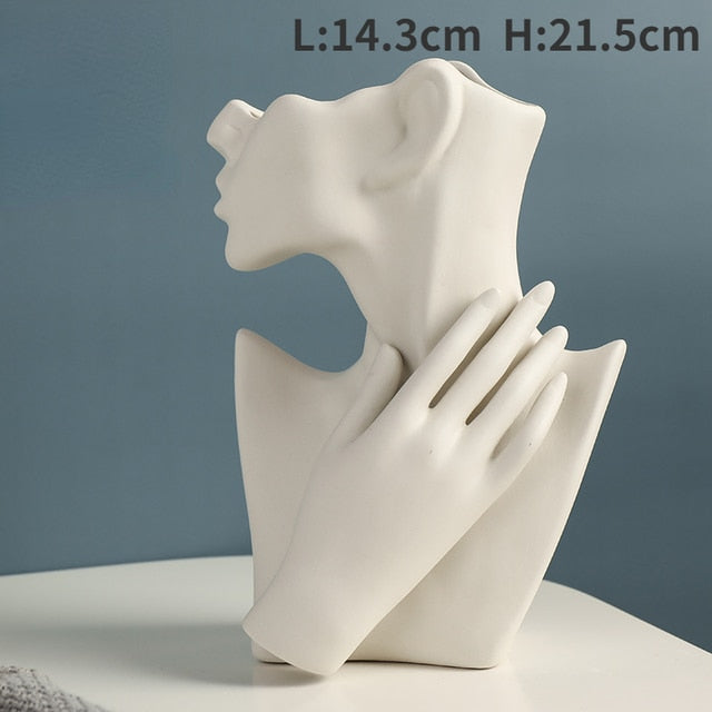 Artistic Sculptural Ceramic Vase